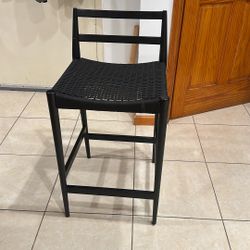 Single Stool Chair With Backing 
