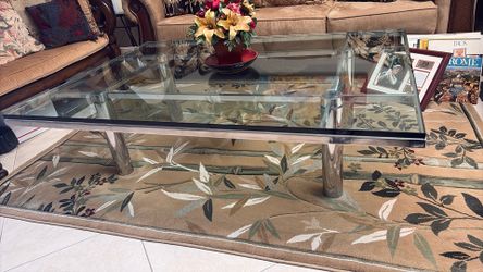 Glass Cocktail Table