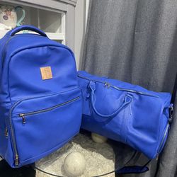 sole premise designer backpack + duffle bag