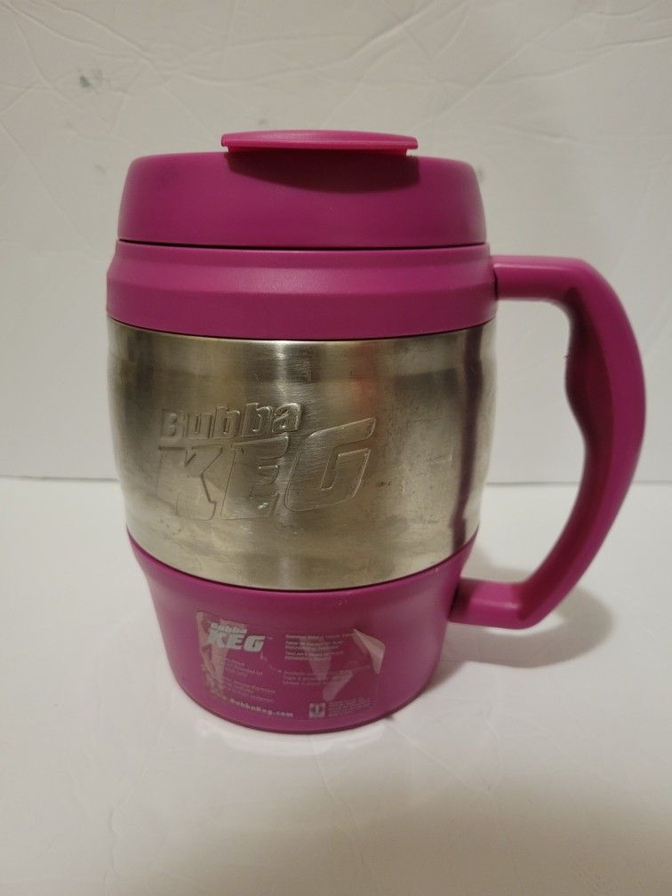 Bubba Keg Insulated Mug 52 oz Pink with Bottle Op