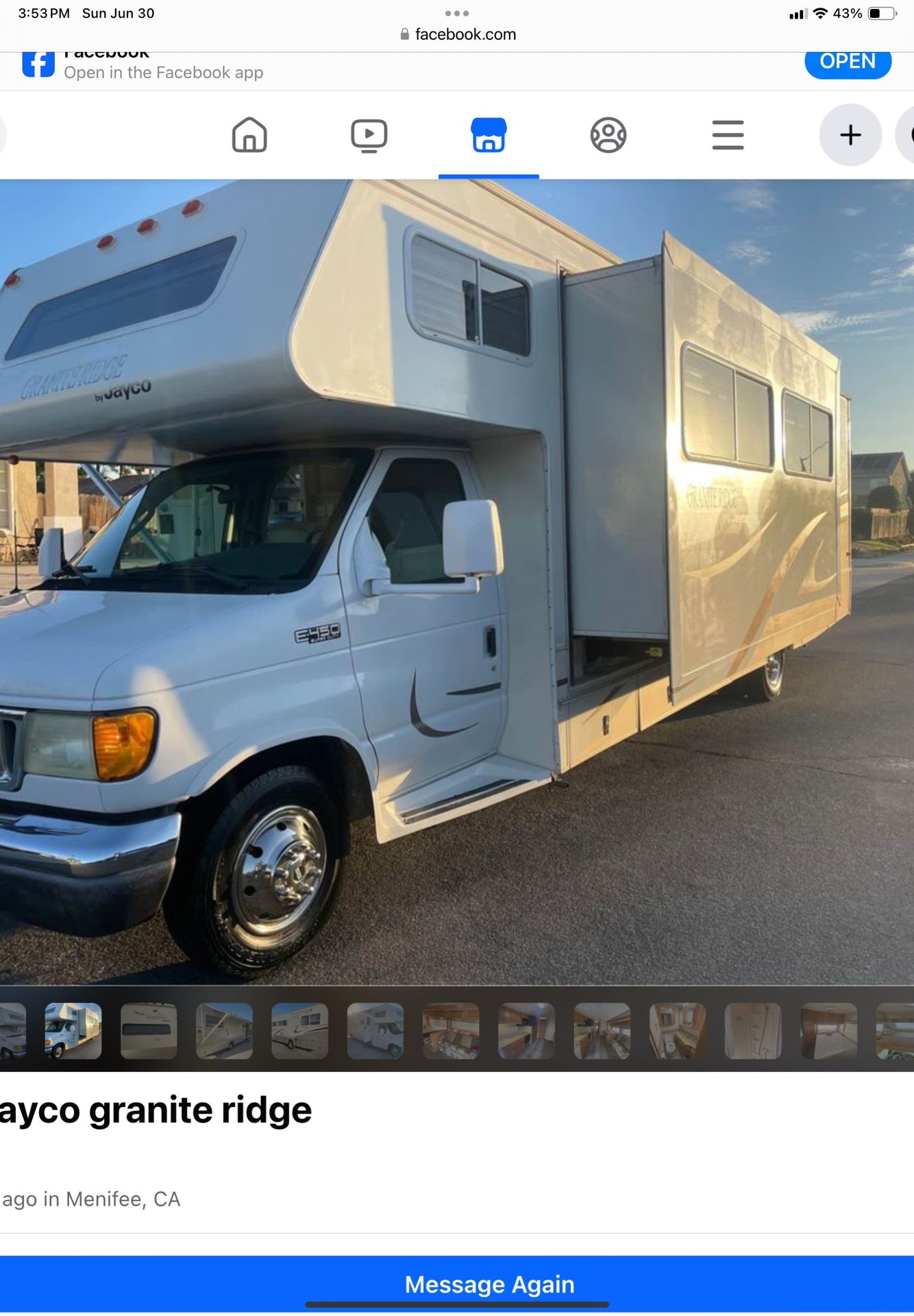 2003 Jayco Granite Ridge for Sale in El Cajon, CA OfferUp