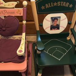 Boy And Girl rocking Chairs