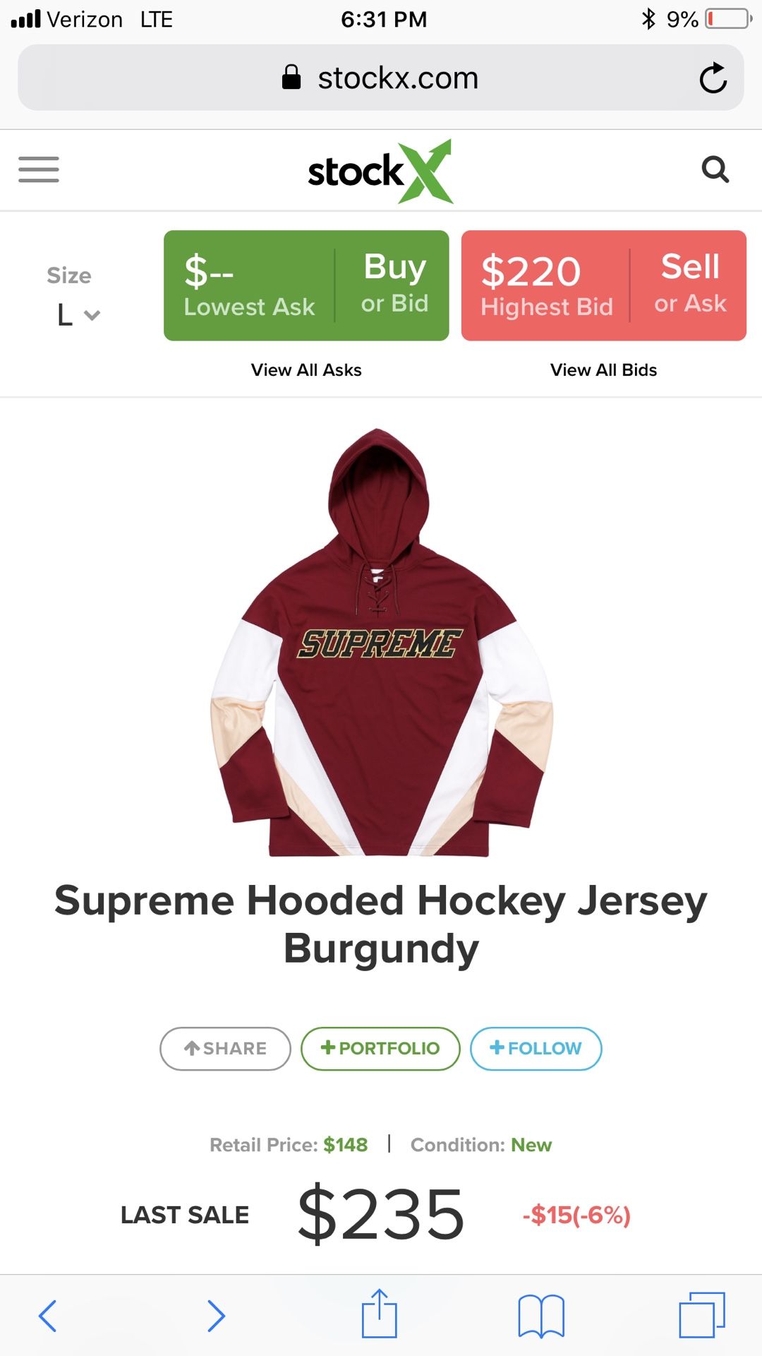 Supreme hoody
