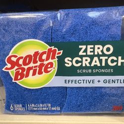 Scotch Brite Zero Scratches 6pack