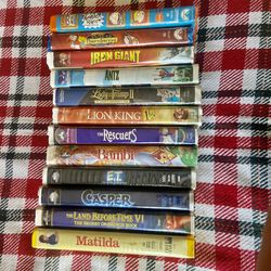 VHS Movie Bundle 