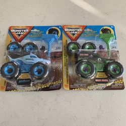 Lot Of 2 Monster Jam Trucks 