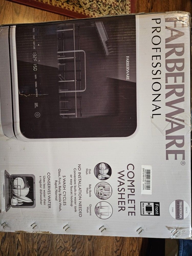 Brand New! Farberware Portable Dishwasher