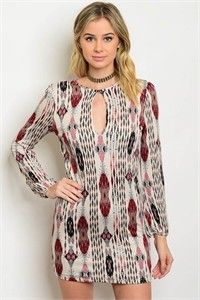 Print dress