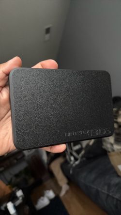 Nintendo 3DS xl Black Handheld Case