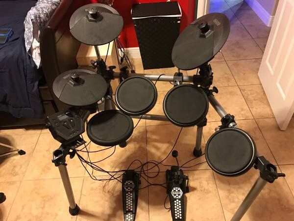 Simmons SD500 5-Piece Electronic Drum Set - Simmons Electronic Drums