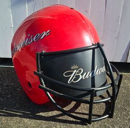 Budweiser Football Helmet