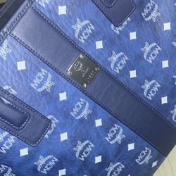 Blue MCM Purse 
