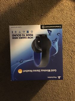 Ps4 gold headphones
