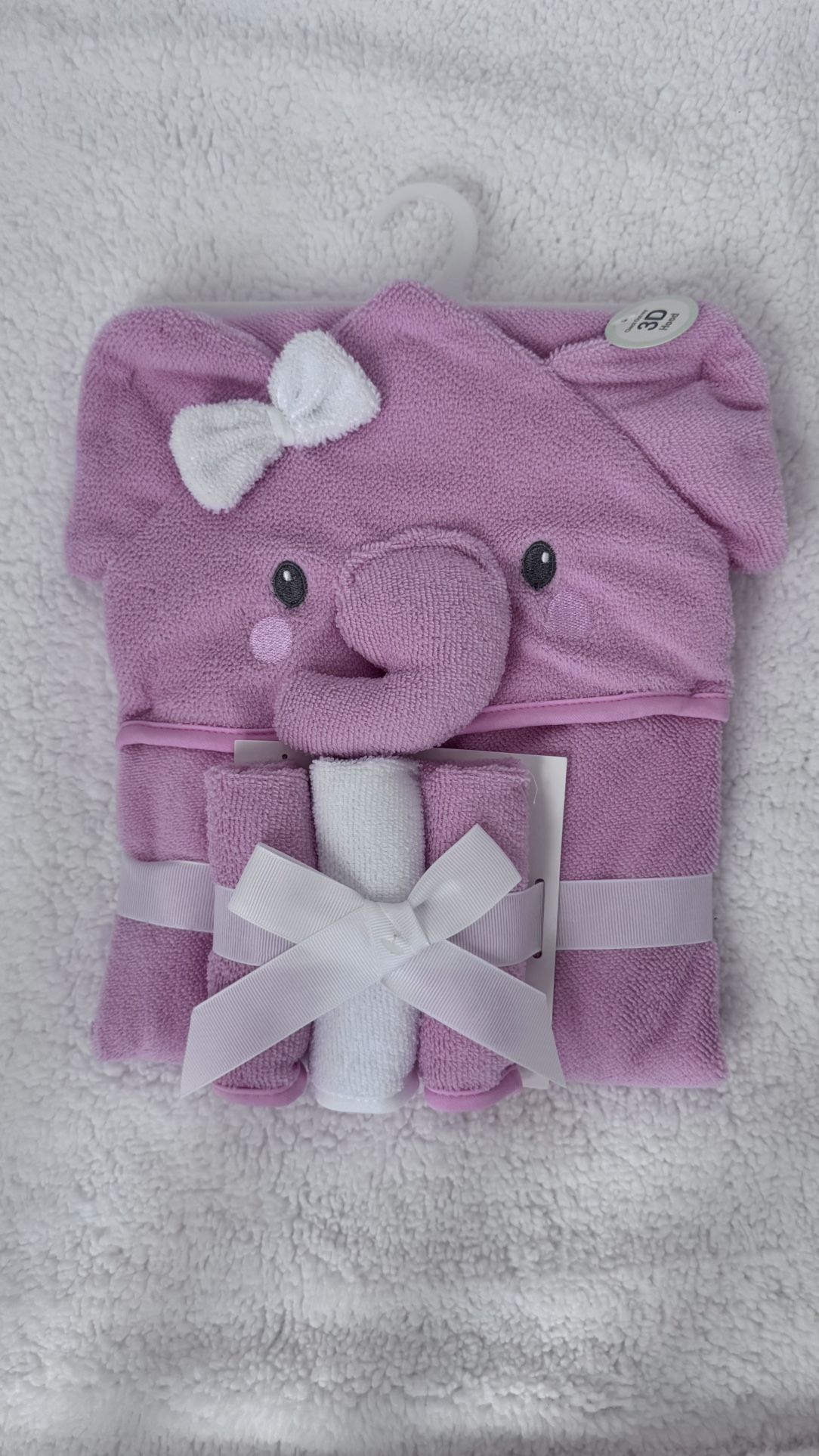 Baby Girl Bath Towel