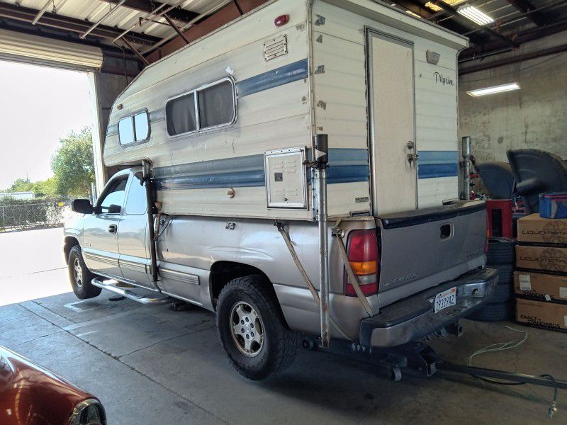 RV Camper And Truck