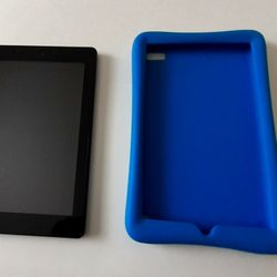 Amazon Fire Tablet / Cover & Charger