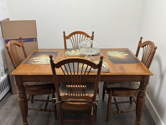 4 Chair Table Set 