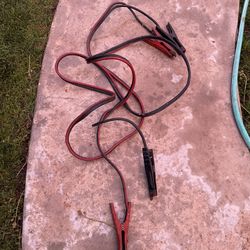 Jumper cables. 