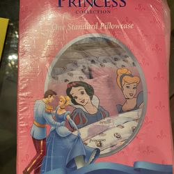 Disney Princess Pillow Case NEW 
