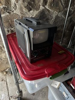 Vintage Portable Tv