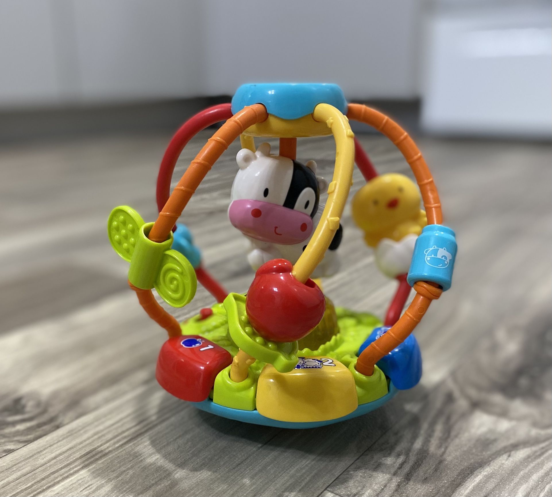 VTech Lil’ Critters Shake & Wobble Busy Ball 🐮🐥 Interactive Baby Toy