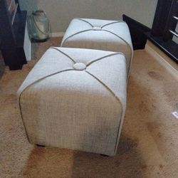 Pair Of  Foot Stools