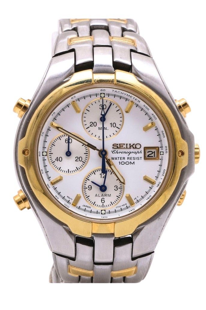 Seiko 7T32-6M90 Chrono. "Biden Watch"