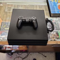 Ps4 Pro One Controller And Cable 