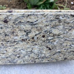 Two Pieces Of 6”x98” Of Granite Backsplash $50 Both Pieces Total