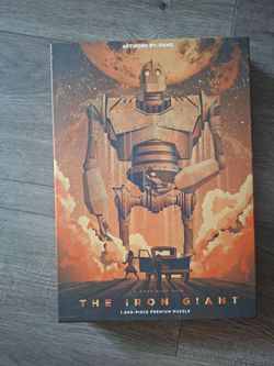 The Iron Giant puzzle by Mondo
