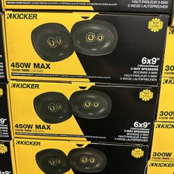 Kicker Speakers Available