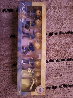 Vault Boy Bobbleheads 7 Pack Series # 1. (Used Good Condition)