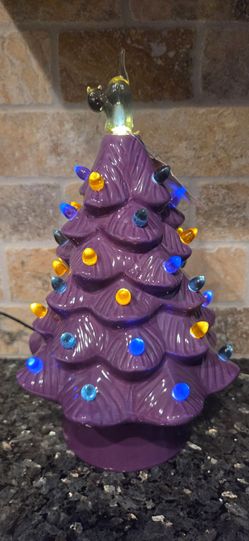 Lighted Halloween Tree