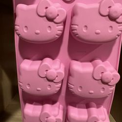 Hello Kitty Cupcake Silicone Mold