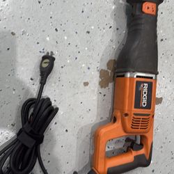 Ridgid Sawzall Reciprocating Saw
