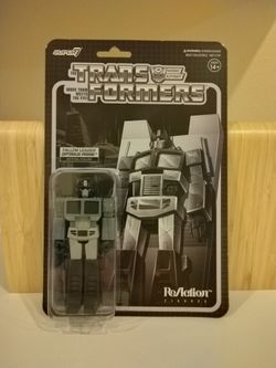 SUPER7 ReAction Transformers FALLEN LEADER OPTIMUS PRIME Target Exclusive NIB