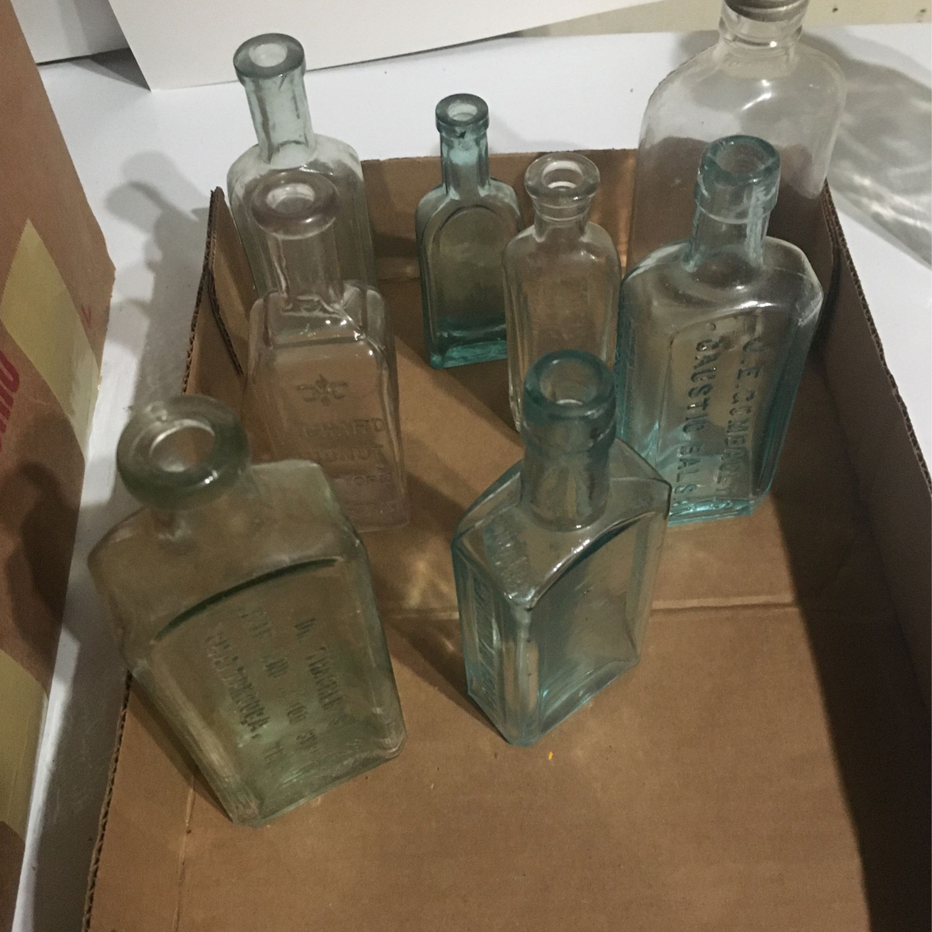 Antique Bottles Lot