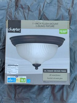 11-INCH FLUSH-MOUNT CEILING FIXTURE