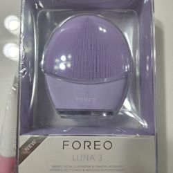 Foreo Luna 3 Facial Cleansing Brush Device NEW