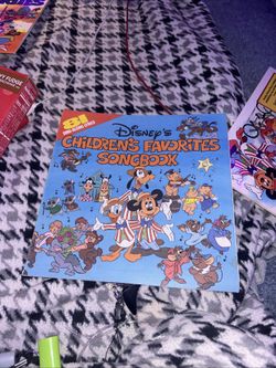 Disney Record And Song Book 
