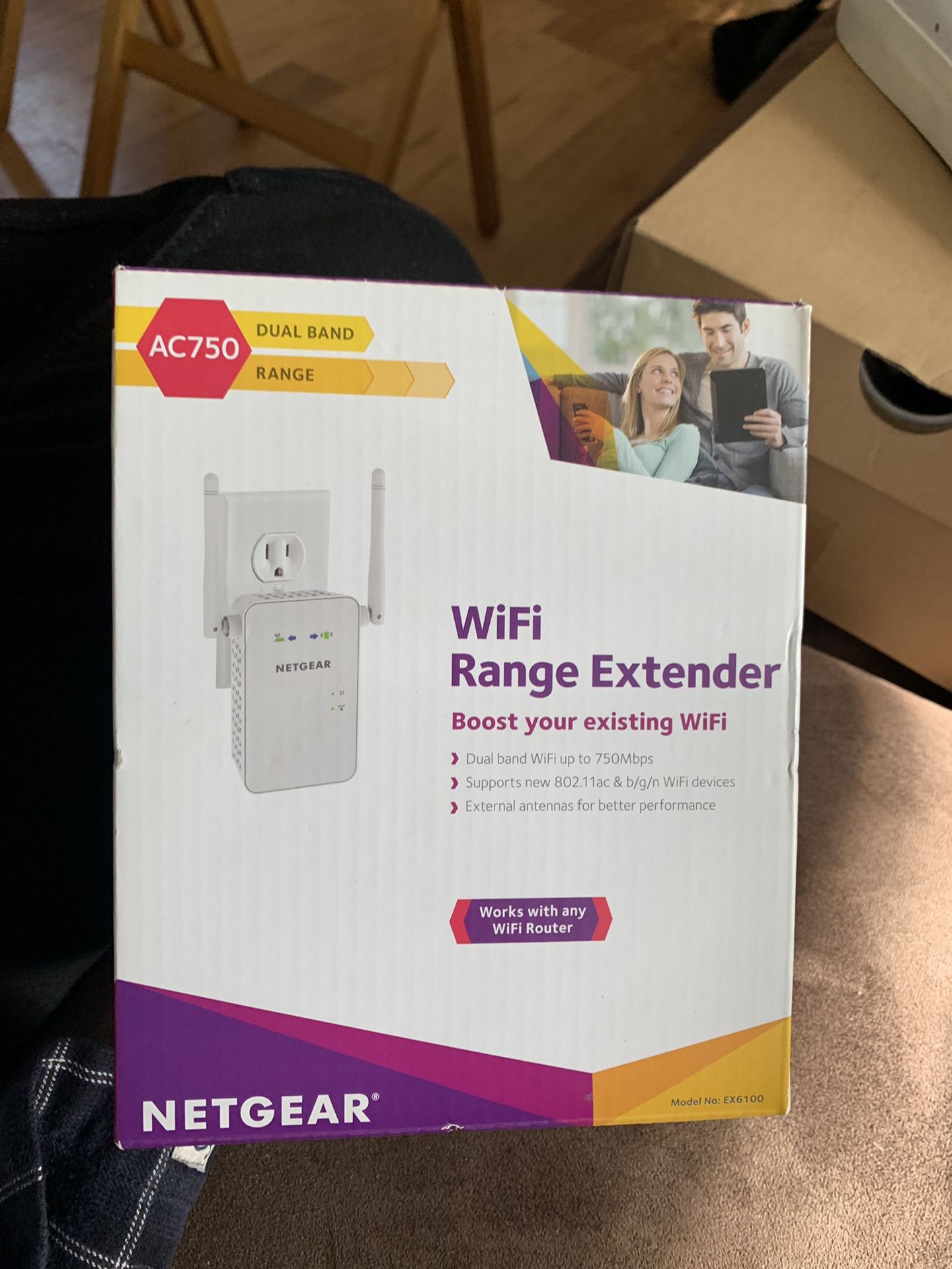 NETGEAR AC750 Dual Band Range Extender