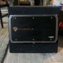 12 Half Subwoofer With Amp 