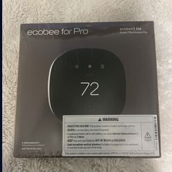 Ecobee 3 Lite Pro New And Sealed Thermostat HVAC