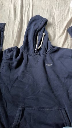 Hollister Navy Blue Pullover Hoodie
