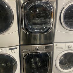 LG XL CAPACITY WASHER & DRYER ELECTRIC SET 