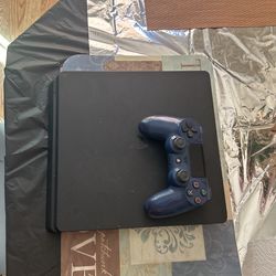 PS4 Slim With Controller And Cords