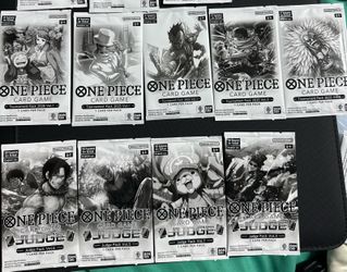 One piece tournament packs from Bandai tournaments