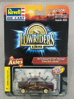 *RARE* Revell Lowriders 90 Chevy S-10 Pickup “Electra Slide” 1/64 “Rotating Bed”