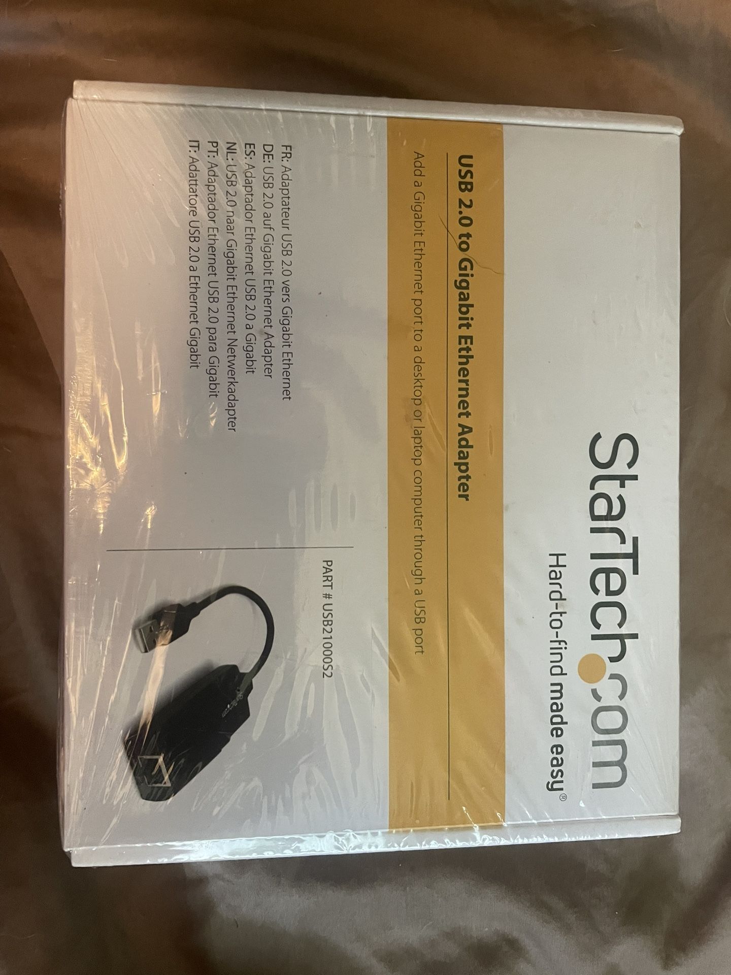New Unopened https://offerup.com/redirect/?o=U3RhclRlY2guY29t USB 2.9 To Gigabit Ethernet Adapter