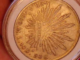 8 Reales Alamos Sonora 1889